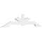 Ekena Millwork Vanguard Architectural Grade PVC Gable Bracket, 108"W x 22 1/2"H x 2"D x 6"F, 5/12 Pitch GBP108X23X0206VAN00 - alternate 1
